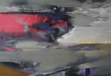 Sirje Petersen, Bridge Over the Waters – oil on canvas