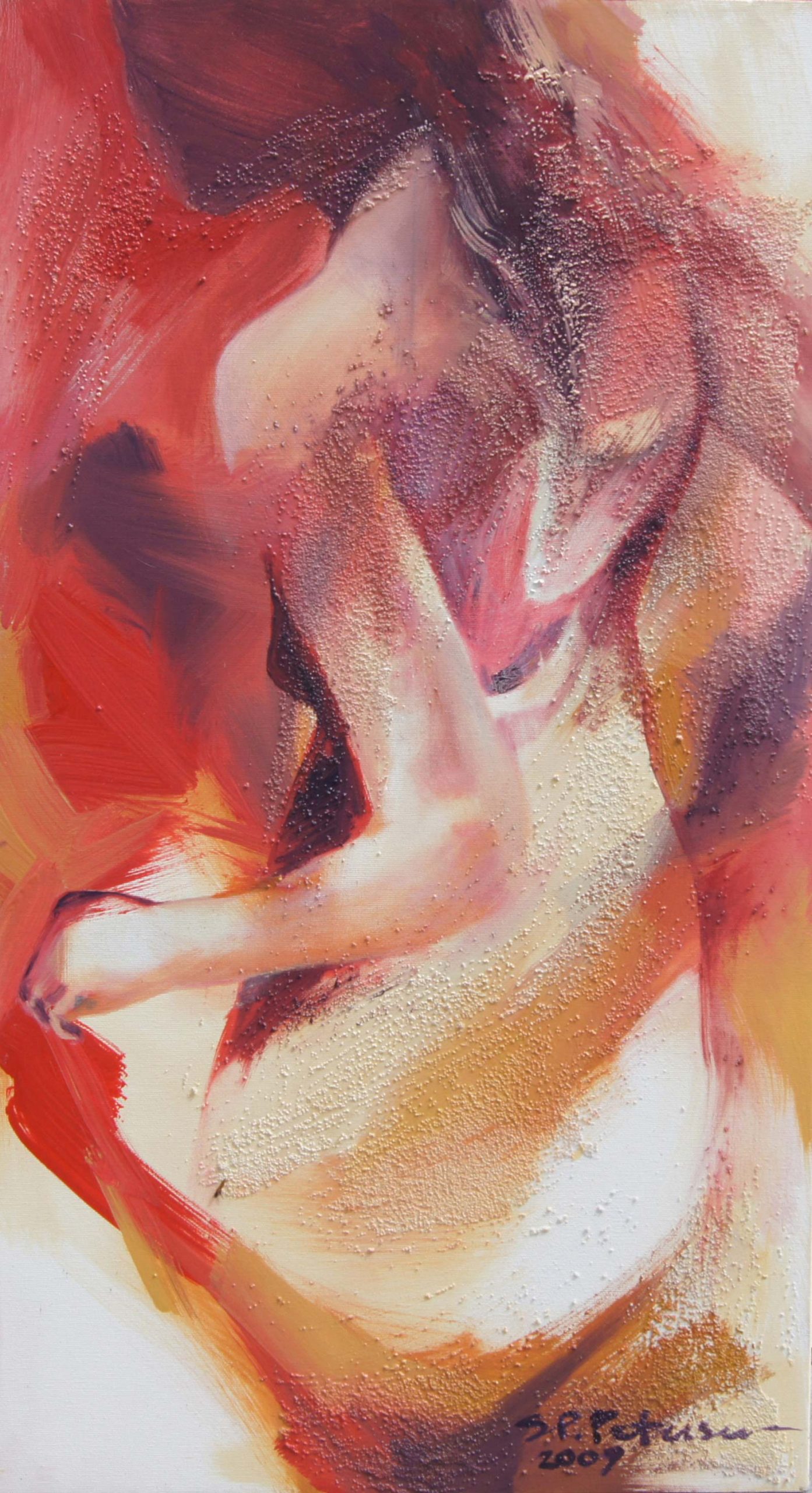 Sirje Petersen, Turnabout – oil on canvas