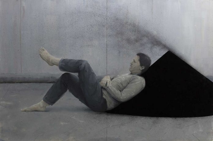 Rest after pepper, 180x270, oil and pigment on styrodur, 2015 © Rastislav Podhorský Rest after pepper, 180x270, oil and pigment on styrodur, 2015 © Rastislav Podhorský