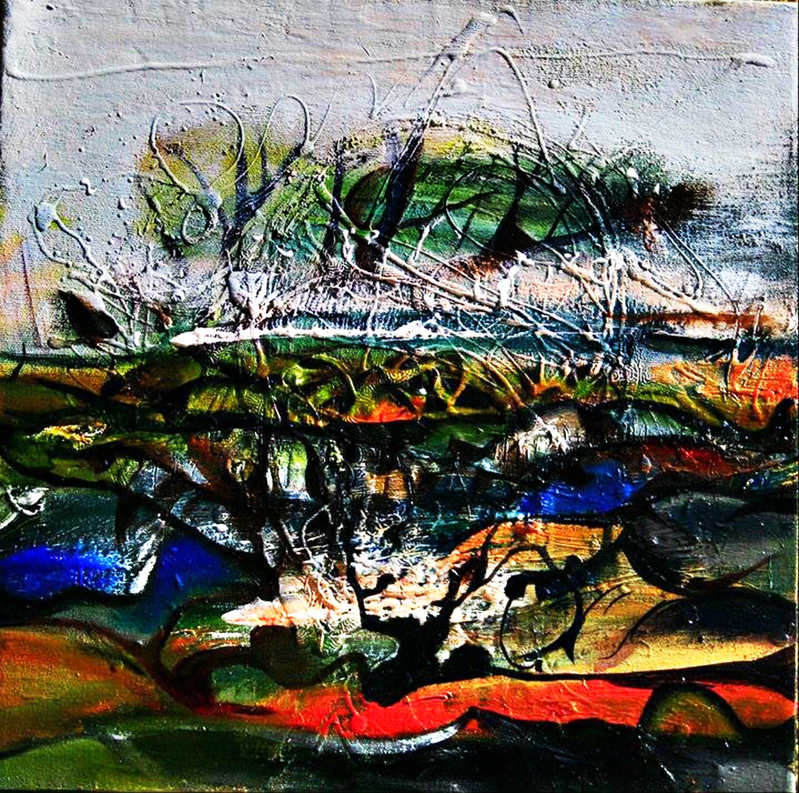 Ⓒ Horea Sălăgean - Tehnică mixtă pe pânză