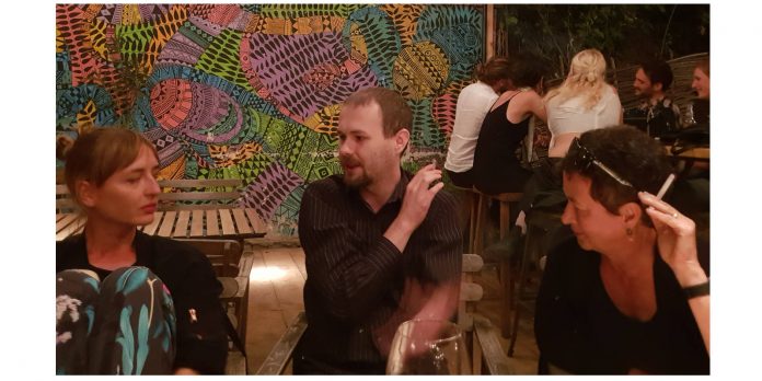 Ilona Witkowska, David Mateusz și Hanka Samson – un trio literar polonez care și-a găsit edenul © foto Peter Sragher