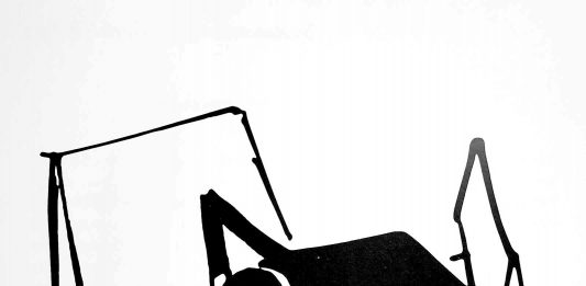 Franz Kafka - Bărbat cu capul pe masă