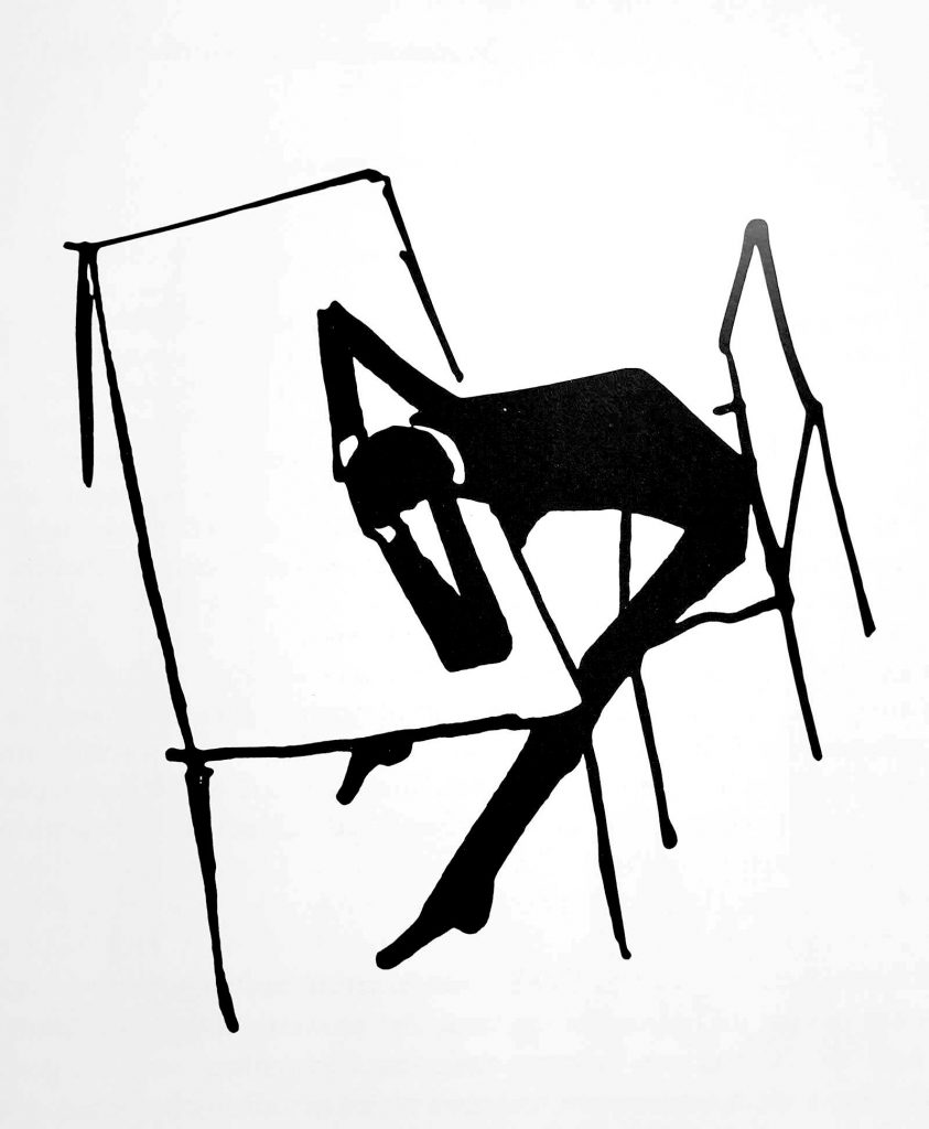 Franz Kafka - Bărbat cu capul pe masă