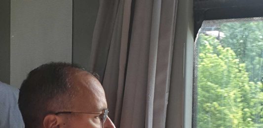 Vladimir Martinovsk gândind Dunărea © foto Peter Sragher