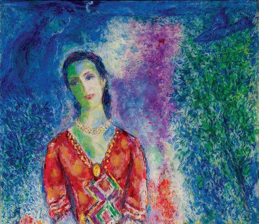 Marc Chagall, Portretul lui E.B.G. © foto Basil & Elis Goulandris Foundation