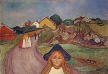 Stradă în Aagsgaardstrand, 1901 – ulei pe pânză. Muzeul de artă Basel, Cadou al doamnei Sigrid Schwarz von Spreckelsen și Sigrid Katharina Schwarz, 1979 © Muzeul de artă Basel, Martin P.Bühler