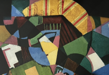 M.H. Maxy - Madona - colaj pe carton 1923 MNAR